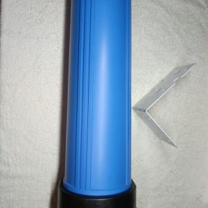 20" Big Blue Fat filter housing with bracket and screws